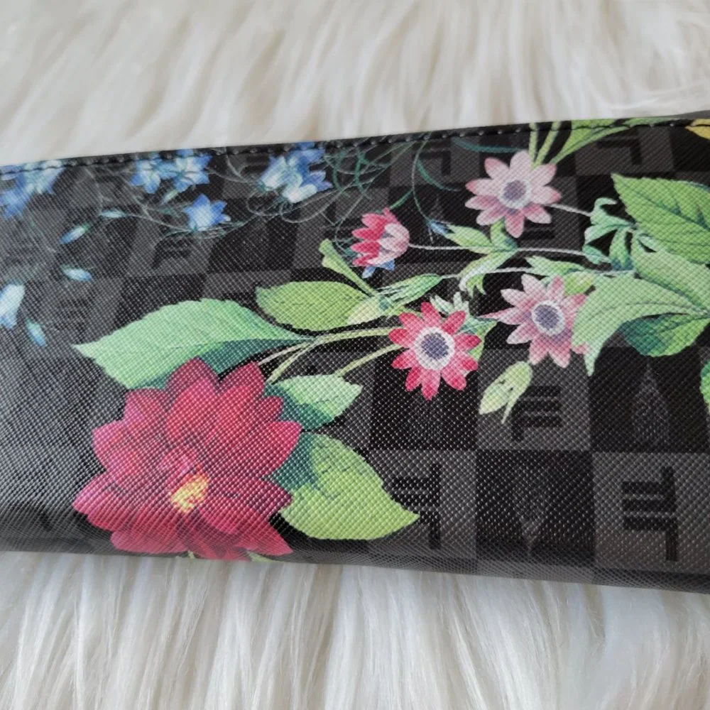 London Fog Floral Flap Wallet